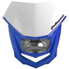 ΜΑΣΚΑ ΦΑΝΟΥ HALO ΑΣΠΡΟ/ΜΠΛΕ ΚΟΜΠΛΕ UNIVERSAL | POLISPORT