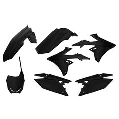 ΚΙΤ ΠΛΑΣΤΙΚΩΝ SUZUKI RMZ250 19-21, RMZ450 18-21 ΜΑΥΡΟ ΧΡΩΜΑ | POLISPORT