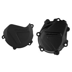 ΠΡΟΣΤΑΤΕΥΤΙΚΑ ΚΑΛΥΜΜΑΤΑ ΚΙΝΗΤΗΡΑ KTM SX-F/XC-F450 16-21, FC450 16-18 ΜΑΥΡΟ | POLISPORT