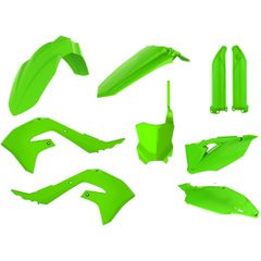 ΚΙΤ ΠΛΑΣΤΙΚΩΝ KAWASAKI KXF450 19-21 LIME GREEN | POLISPORT