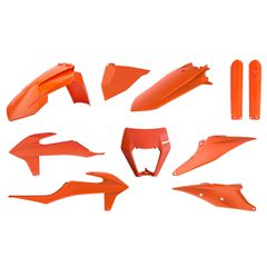 ΚΙΤ ΠΛΑΣΤΙΚΩΝ KTM EXC 150/250/300 TPI 20-23 EXC-F 250/350/450/500 20-23 ΠΟΡΤΟΚΑΛΙ 91041 | POLISPORT