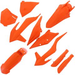 ΚΙΤ ΠΛΑΣΤΙΚΩΝ KTM SX125/250 19-21, SX-F 250/350/450 19-21 ΠΟΡΤΟΚΑΛΙ | POLISPORT