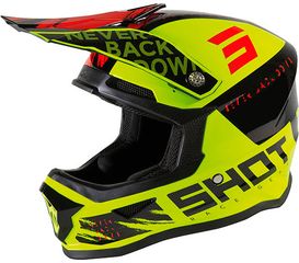 ΚΡΑΝΟΣ ΠΑΙΔΙΚΟ STORM KID DRAW NEON YELLOW BLACK RED GLOSSY | SHOT