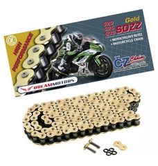 ΑΛΥΣΙΔΑ ΕΝΙΣΧΥΜΕΝΗ ACTIVE-ORING 520 SDZZ 118 ΔΟΝΤΙΑ ΧΡΥΣΗ HIGH PERFORMANCE | CZ CHAINS