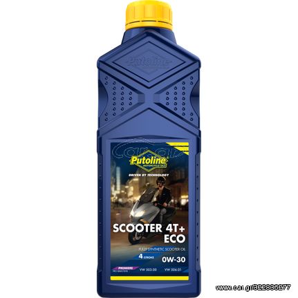 ΛΑΔΙ ΚΙΝΗΤΗΡΑ 100% ΣΥΝΘΕΤΙΚΟ SCOOTER 4T+ ECO 0W30 1L | PUTOLINE