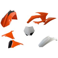 ΚΙΤ ΠΛΑΣΤΙΚΩΝ KTM SX/SX-F 125/250/350/450 11 OEM ΧΡΩΜΑ | POLISPORT