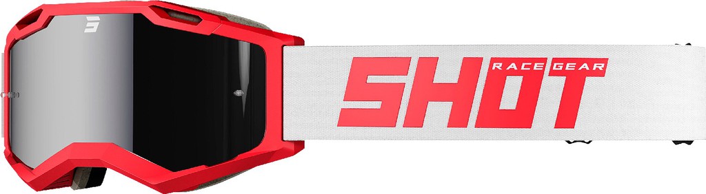 ΜΑΣΚΑ IRIS 2.0 TECH SOLID RED MATT | SHOT