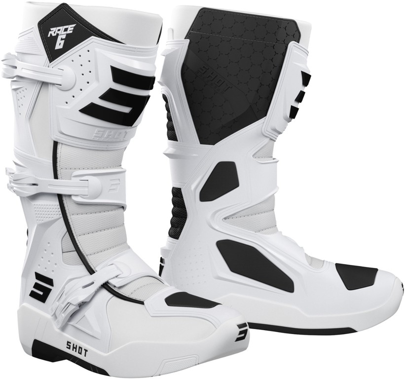 ΜΠΟΤΕΣ MX RACE 6 WHITE | SHOT
