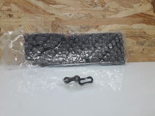 Αλυσίδα SHIMANO ALIVIO CN-HG400 118 LINKS 6/7/8 SP ME ΤΑΧΥΣΥΝΔΕΣΜΟ SM-UG51-thumb-2
