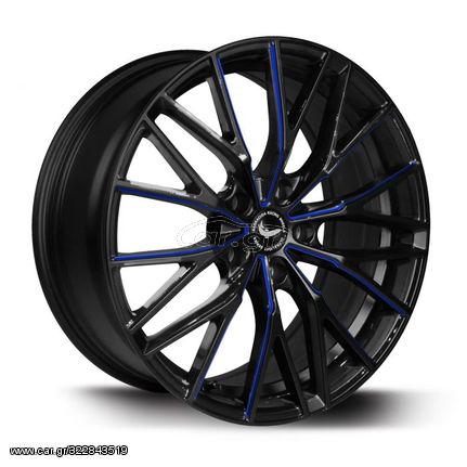 Barracuda Project 3.0 Black gloss flashblue 10x20