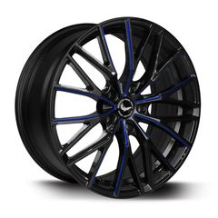 Barracuda Project 3.0 Black gloss flashblue 10x20-thumb-1