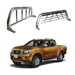 Nissan Navara (NP300) 2015+ Roll Bar Με Τρίτο “Stop” [RB001]