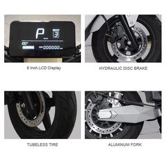 Roller / Scooter 2022 H1 3000W 60V  2X26 AH-thumb-5