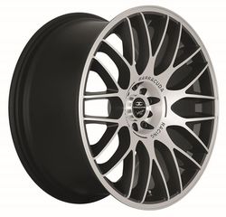 Barracuda Karizzma mattblack polished 7,5x17