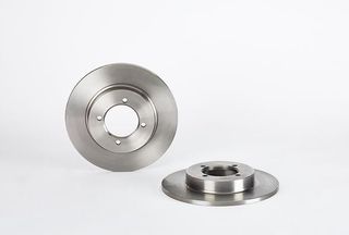 ΣΕΤ BREMBO  Δισκόπλακα για NISSAN Sunny Sedan (140Y, 150Y)  (2ΤΕΜ)