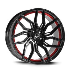 Barracuda Dragoon higloss-black undercut trimline κόκκινο 10x20-thumb-2