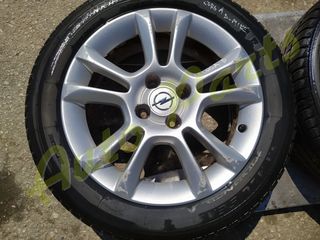  ΖΑΝΤΕΣ ΑΛΟΥΜΙΝΙΟΥ / ΖΑΝΤΟΛΑΣΤΙΧΑ OPEL CORSA D x4,195/55R16 91V, ΚΩΔ.ΚΙΝ. Z13DTH , ΜΟΝΤΕΛΟ 2006-2012