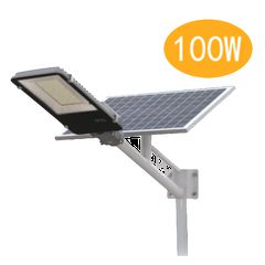 Ηλιακό Φωτιστικό Δρόμου LED 6000K HSL-2838-100 (LO-LV2838) Διαστάσεων: 420 x 370 x 18 mm