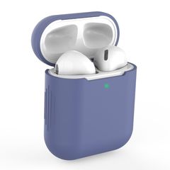 Θήκη Σιλικόνης για Apple AirPods with Charging Case (2019)/with Wireless Charging Case (2019)/with Charging Case (2016) - Μπλε