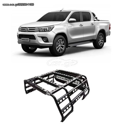 Toyota Hilux (Revo,Rocco) 2015-2020 Σιδερένιο Roll Bar [Cage]