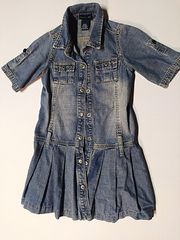Παιδικό φορεματάκι jean POLO Ralph Lauren Kids σε Νο5