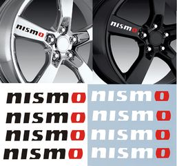 Σετ 4 Αυτοκόλλητα Nismo 12cm 