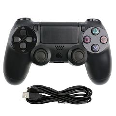 Ενσύρματο Joystick Game Controller Doubleshock 4 για PS4 / Android / PC / Xbox 360 / PS3 - Μαύρο