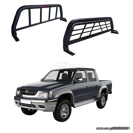 Toyota Hilux (Tiger) 1997-2005 Roll Bar Με Τρίτο “Stop” [RB005]