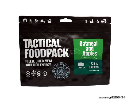 Tactical Foodpack τροφή επιβίωσης Oatmeal and Apples