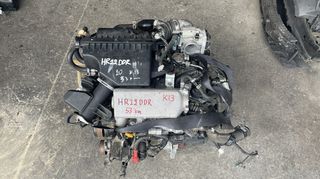 Κινητήρας βενζίνης υπερτροφοδοτούμενος με compressor τύπος HR12DDR 1.2lt (1,198 cc) 98PS, από Nissan Micra K13 DIG-S N-TEC 2010-2017, για Nissan Note 2012-2017, 53.000 km