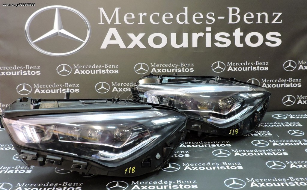 ΦΑΝΑΡΙ ΕΜΠΡΟΣΘΙO ΑΡΙΣΤΕΡΟ, MERCEDES-BENZ, CLS-CLASS C118, FULL MULTIBEAM LED, 2011-2014  **AXOURISTOS**