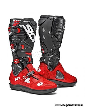 Sidi Crossfire 3 SRS Μπότες MX Red/Red/Black