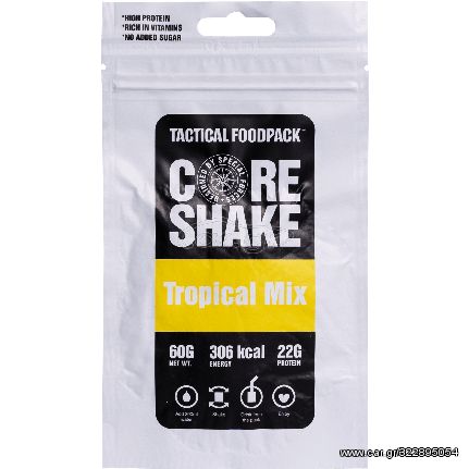 Tactical Foodpack τροφή επιβίωσης Core Shake Tropical