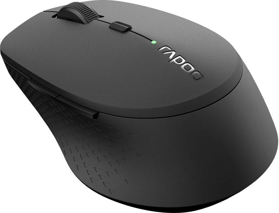 Rapoo M300 Black Silent Wireless Optical Mouse Multi-mode *