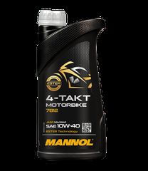 Λάδι Μηχανής Mannol Motorbike 4-Tank JASO MA/MA2 1L