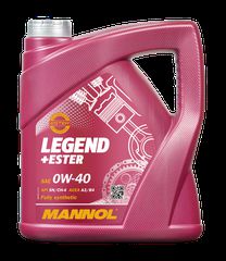 Λάδι Μηχανής Mannol 0W-40 Legend Ultra 4L 7901-4