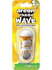 AREON FRESH WAVE VANILLA-ΑΡΩΜΑΤΙΚΟ ΑΥΤΟΚΙΝΗΤΟΥ ΠΑΠΟΥΤΣΑΚΙ