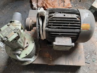 Γερμανικός Ηλεκτροκινητήρας Μοτέρ 25hp 18,5kw + Αντλία Λαδιού
