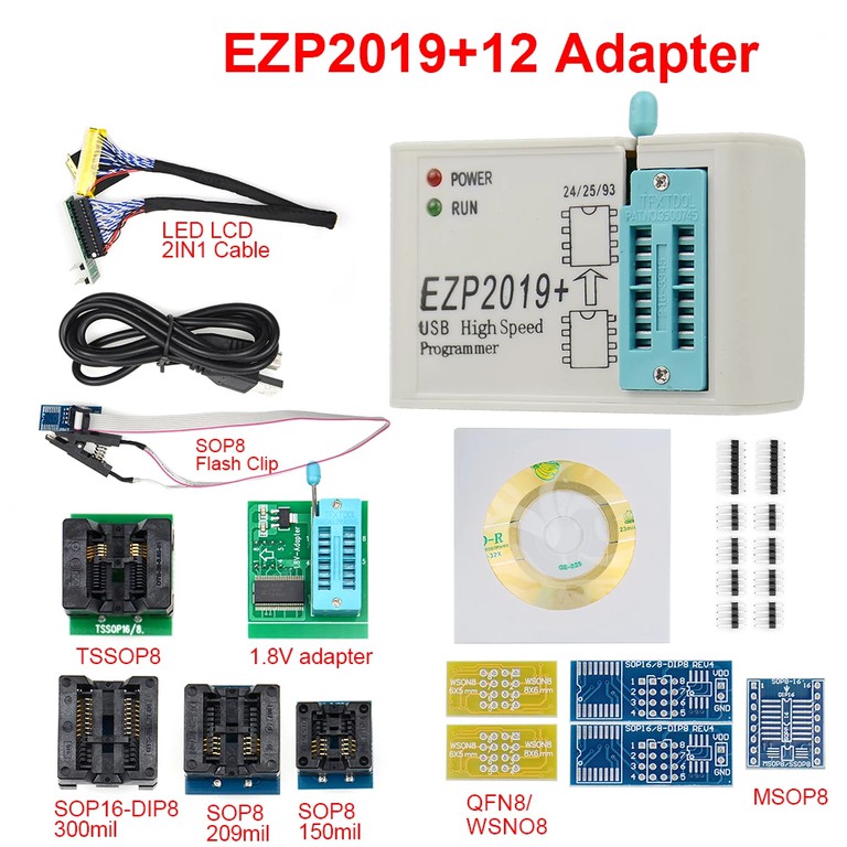 EZP 2019 High-speed USB SPI Programmer