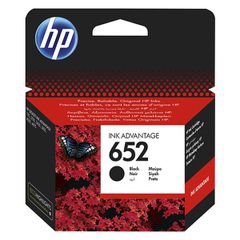 HP 652 Μελάνι Εκτυπωτή InkJet Μαύρο (F6V25AE)