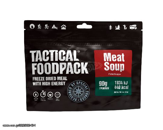 Tactical Foodpack τροφή επιβίωσης Meat Soup