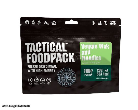 Tactical Foodpack τροφή επιβίωσης Veggie and Noodles