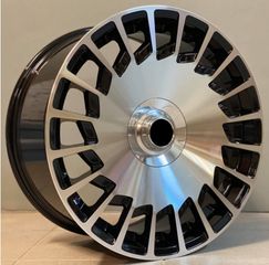 MERCEDES BENZ STYLE ΖΑΝΤΕΣ ΚΑΙΝΟΥΡΓΙΕΣ ΑΣΥΜΕΤΡΕΣ ΣΕΤ 8,5Χ19 ΚΑΙ9,5Χ19 5Χ112Κ ΕΤ38/42 ΔΙΑΜΑΝΤΕ ΜΑΥΡΟ-thumb-4