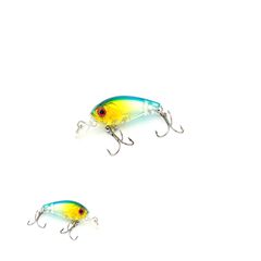 Ψαράκι Συρτής Spinning - Lrf Τεχνητό 45mm , 4g Γαλάζιο / Κίτρινο 1 Τεμάχιο