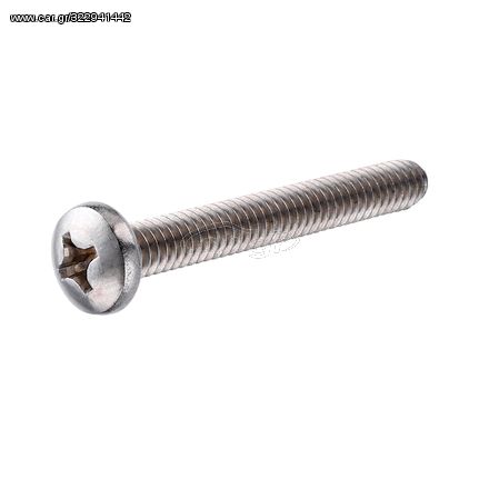 Μηχανόβιδα τραπεζοειδείς σταυρού 5mm DIN7985 inox 40 mm