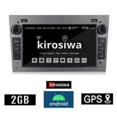KIROSIWA SUZUKI IGNIS (2003 - 2010) Android οθόνη αυτοκίνητου με GPS WI-FI (2GB ηχοσύστημα αφής 7" ιντσών OEM Youtube Playstore MP3 USB Radio Bluetooth Mirrorlink εργοστασιακού τύπου γκρί) RX-9556