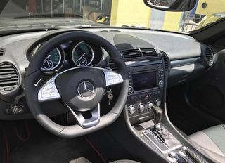 Mercedes AMG sport packet προστατευτικό γνησιο flat bottom τιμονιου