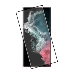 Γυαλί Προστασίας Samsung Galaxy S22 Ultra 5G SM-S908 Tempered Glass 5D Full Glue 9H Full Screen Cover AntiCrash / AntiShock Black