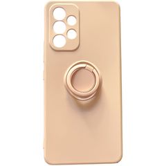 Θήκη Vennus Real Smooth Silicone Ring Finger Grip Samsung Galaxy A33 5G SM-A336B Pink