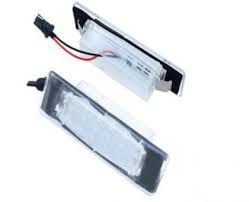  Πλαφονιέρα πίσω πινακίδας για Kia K5 / Optima (2010+) / Sportage (2015+) / Hyundai I40 / Sonata (2013+) - 2 τμχ.